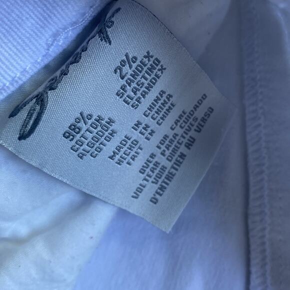 7 FOR ALL MANKIND Skinny Jeans Womens Sz 6 White Cropped Easy Fit - Picture 6 of 8